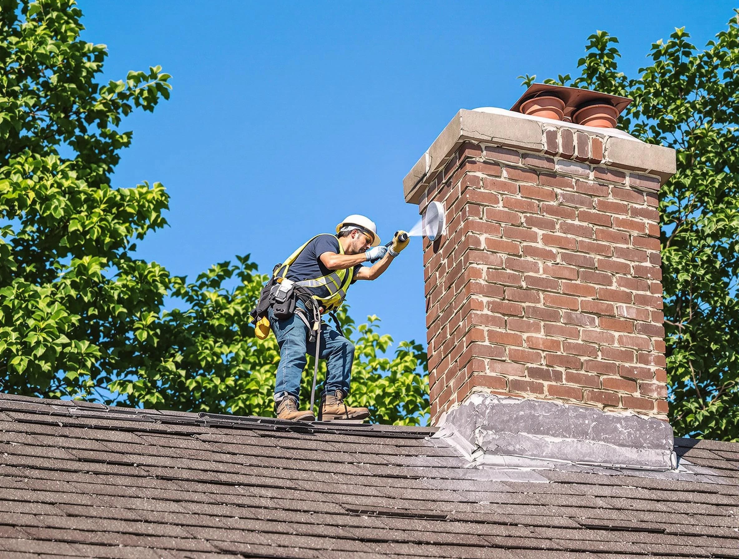 Tarrant Chimney Sweep performing an inspection with advanced tools in Tarrant, AL