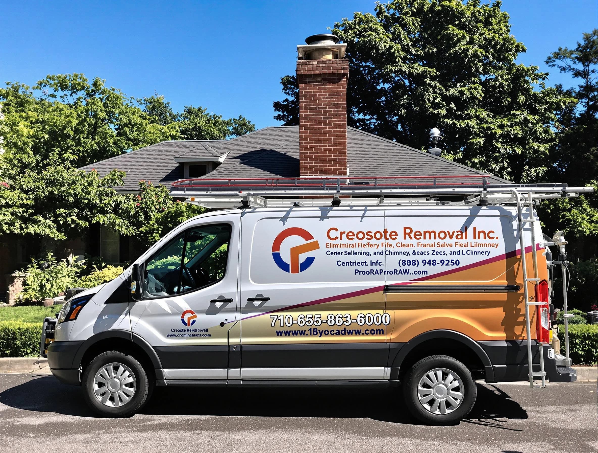 Tarrant Chimney Sweep technician removing creosote safely in Tarrant, AL