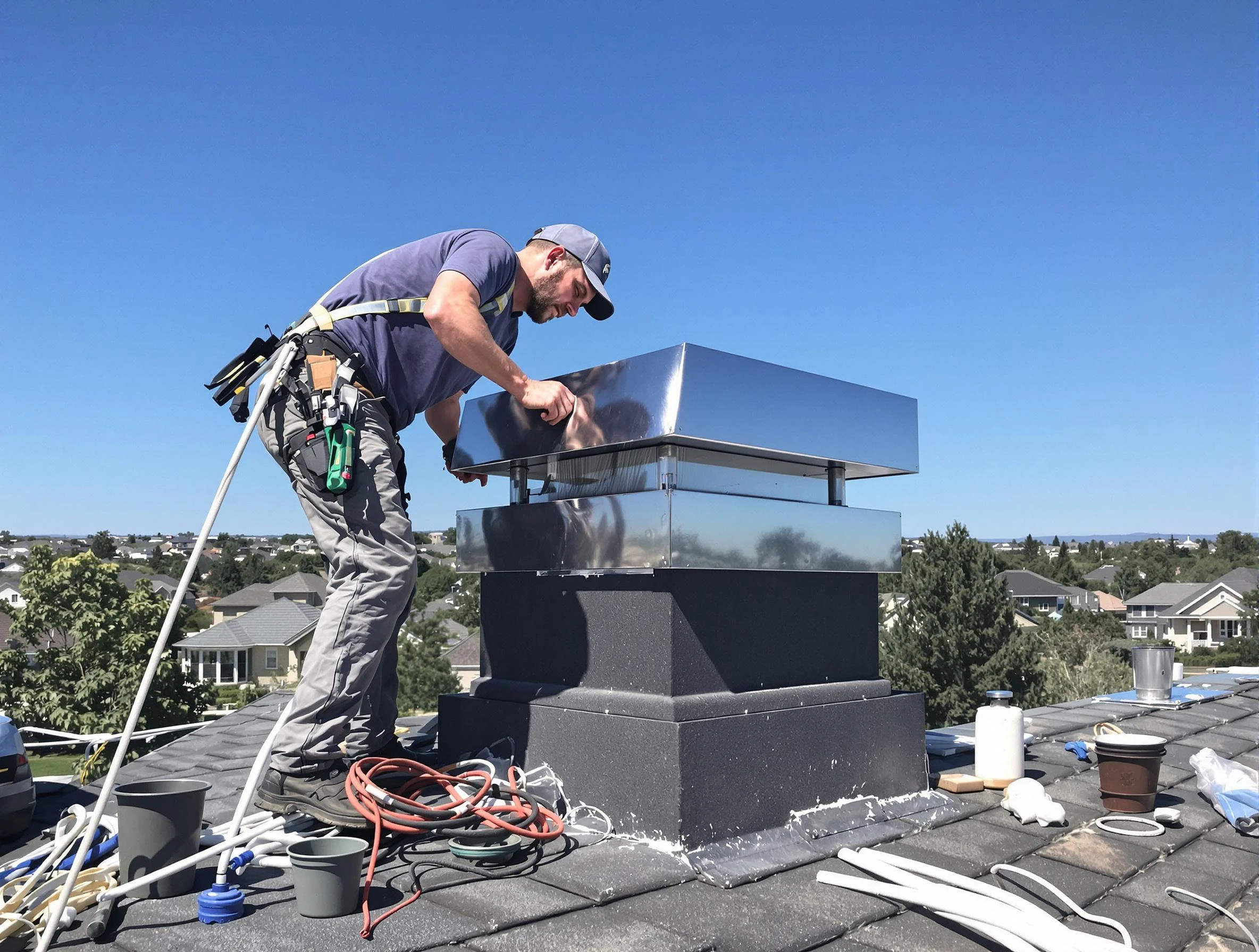 Chimney Cap Services in Tarrant