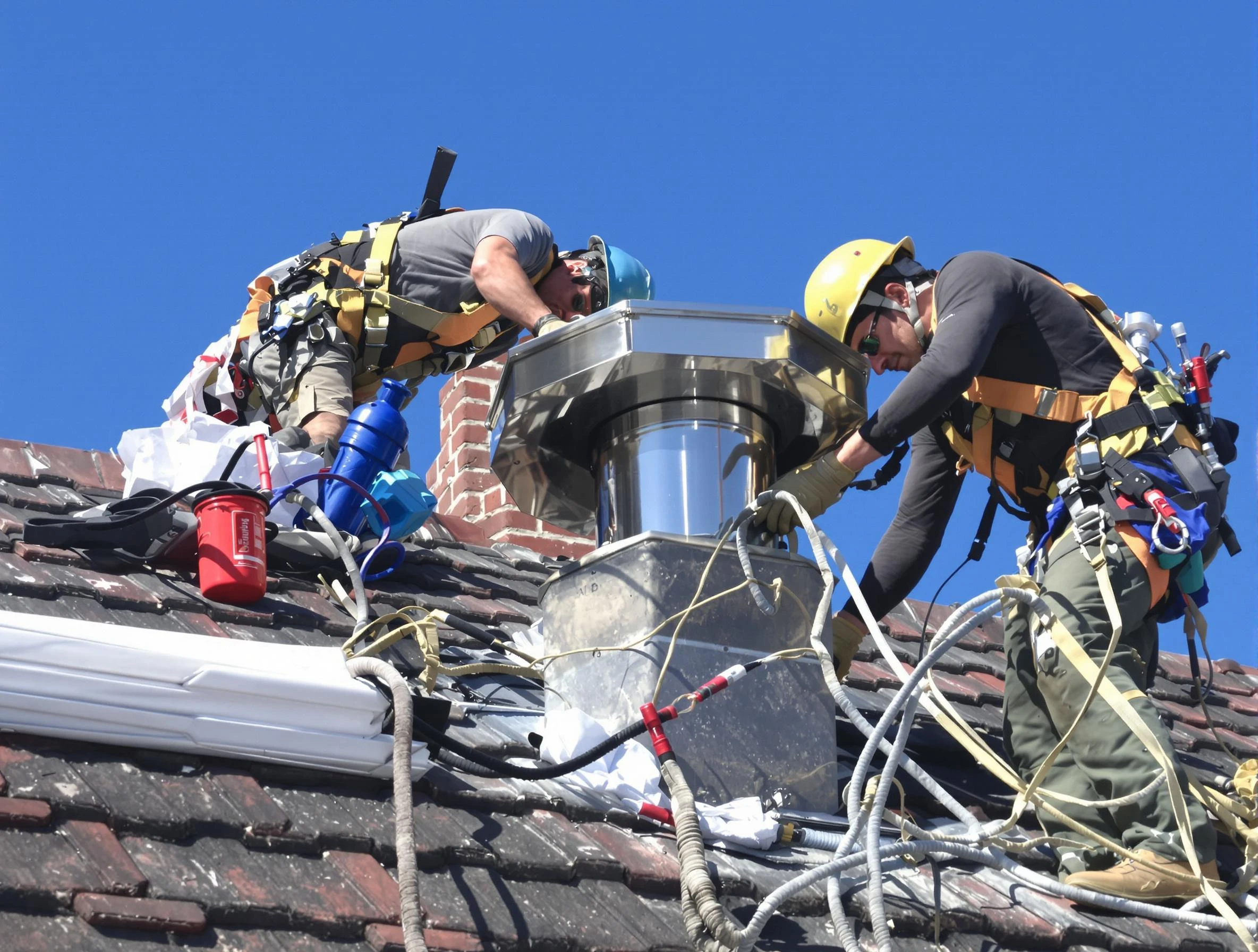 Protective chimney cap installed by Tarrant Chimney Sweep in Tarrant, AL