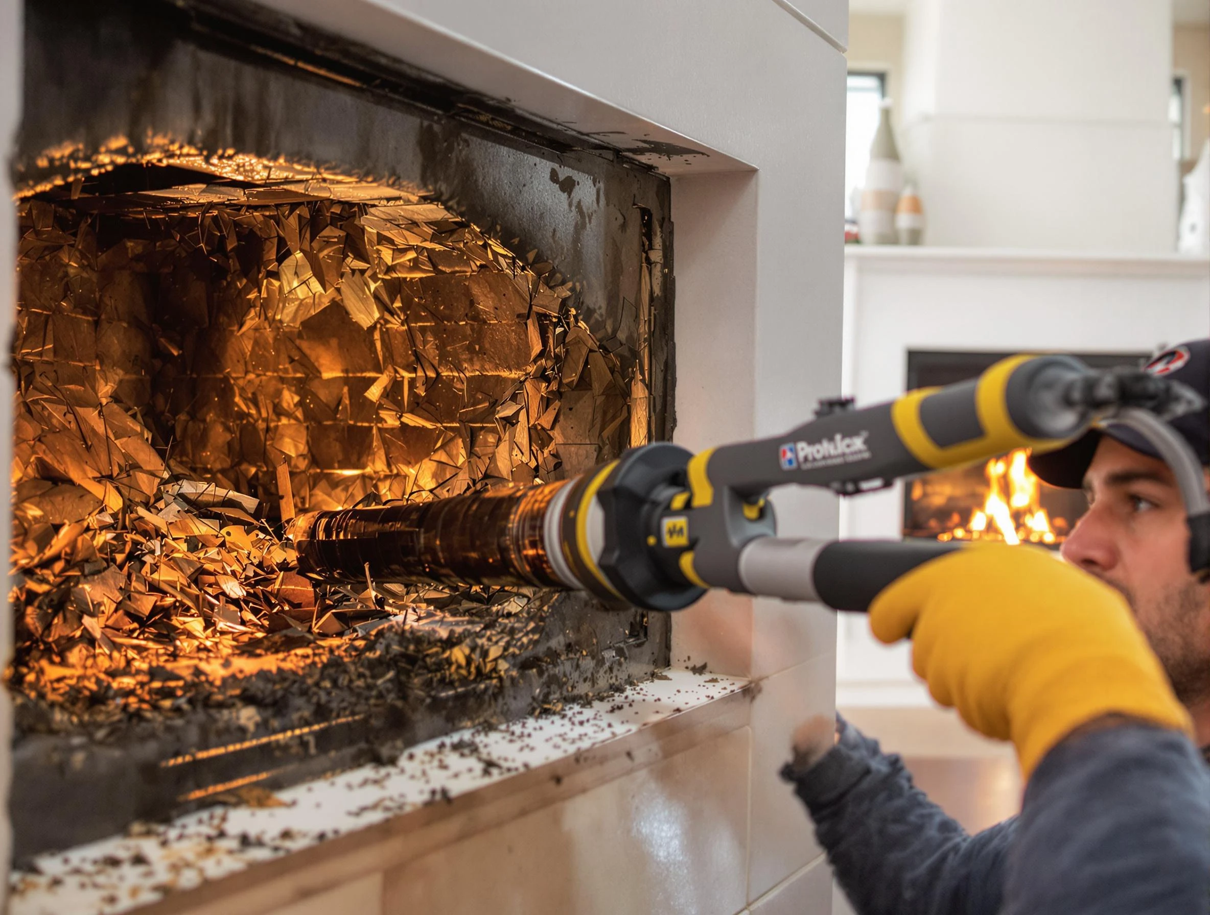 Professional chimney cleaning by Tarrant Chimney Sweep in Tarrant, AL
